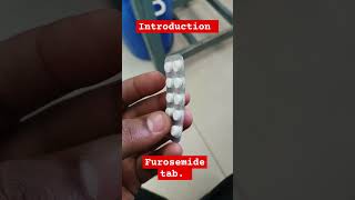 Furosemide tab introduction 👩‍⚕ medicine pharmacy medicaleducation doctor [upl. by Callean]