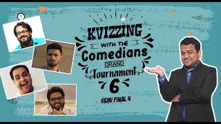 KVizzing With The Comedians 6th edition  SF4 Ashish Prakhar Saurav amp Vishal [upl. by Yoshi]