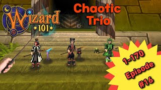 Wizard101 chaotic trio Zafaria episode 16 [upl. by Annaesor]