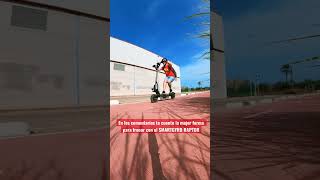 Cómo FRENAR con el SMARTGYRO RAPTOR  Patinete Eléctrico shorts [upl. by Airb]