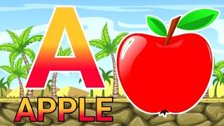 A for apple  अ से अनार  abcd  phonics song  a for apple b for ball c for cat  abcd song  abcde [upl. by Quintilla540]