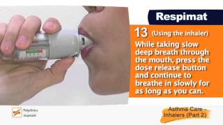 How to use asthma inhalers [upl. by Ahseret]