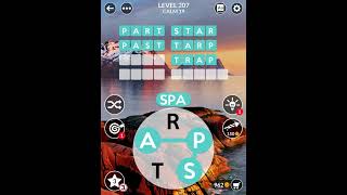 Wordscapes Uncrossed Level 207 Calm 19 [upl. by Platon]