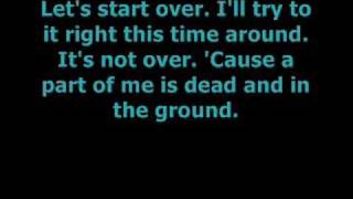 Chris Daughtry  Its Not Over LYRICS [upl. by Eidur]