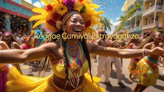 Reggae Carnival Extravaganza Music Dance and Celebration Reggae Happy [upl. by Ynohtnad233]