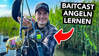 Baitcastangeln Die ultimative Anleitung für Einsteiger mit dickem Hecht 🎣 joshinator4549 [upl. by Bertha]