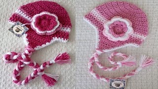 Como Hacer Gorros para Niños Tejidos a Crochet [upl. by Fenelia]