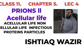 PRIONS CHAPTER 5 IST YEAR ACELLULAR LIFE [upl. by Esbensen]