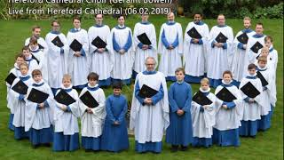 Hereford Cathedral Choir Geraint Bowen  quotEterne laudis liliumquot Robert Fayrfax [upl. by Notyap]