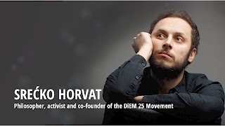 Interview with Srećko Horvat on Social Movements Political Activism amp DiEM 25 [upl. by Trinetta]