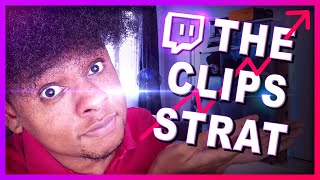 How to GROW a TWITCH channel Using Clips  Twitch growth Strategy [upl. by Mariand210]