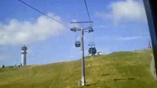 Feldbergbahn Schwarzwald Bergfahrt [upl. by Arutek78]