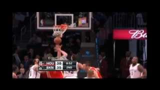 Donatas Motiejunas fakes out Kris Humphries [upl. by Noremac]