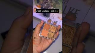 Affordable eyeshadow palette  Swiss beauty lustre eyeshadow palette ✨eyeshadow shortsfeed [upl. by Trici]