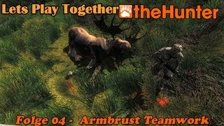 Lets Play Together The Hunter 2013 04  Armbrust Teamwork [upl. by Blakeley]