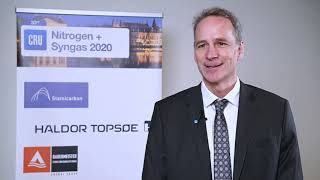 Fred Kessler Head of Group Ammonia amp Urea Revamps Fertilizer thyssenkrupp  Nitrogen  Syngas 2020 [upl. by Guglielmo]