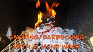 SmokingBarbecuing With Almond Wood [upl. by Akeim820]