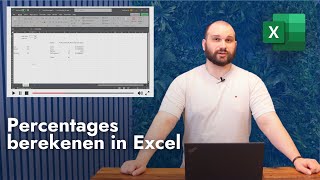 Percentages berekenen in Excel  Gosse legt uit  Mica IT [upl. by Llehsyar]