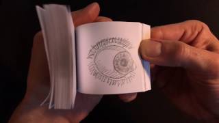 Flipbook Animation  Eyeball [upl. by Hildie]