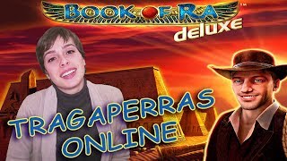 TRAGAPERRAS ONLINE  Book of Ra Deluxe  Hoy 2 juegos scatter geniales [upl. by Nivrag]