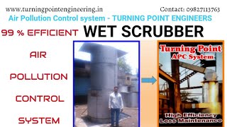 Air Pollution Control Equipments  Wet Scrubber  Pollution Control System [upl. by Mavis]