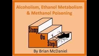 Alcohol Metabolism Methanol Poisoning Fatty Change Alcoholic Hypoglycemia Fomepazole [upl. by Danaher]