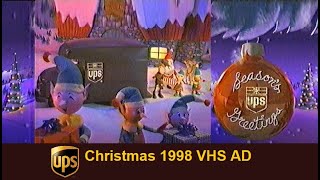 UPS Seasons Greetings Commercial 1998Rudolph Parody [upl. by Intyrb]