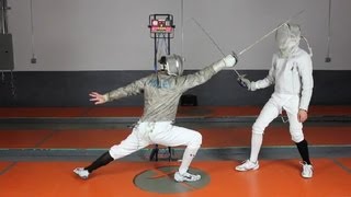 Saber Fencing Techniques  The Sport of Fencing [upl. by Tabatha]