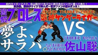 【新日本】獣神サンダーライガー vs 佐山聡【ファイプロワールド】Jushin Thunder Liger vs Tiger MaskSatoru Sayama [upl. by Sidky]