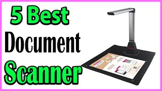 TOP 5 Best Book Document Scanner Review 2024 [upl. by Birecree]