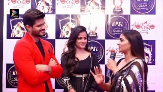 Santosham South Indian Film Awards 2023 GOA  Vaishnavi Chaitanya  Anand Deverakonda  TFS [upl. by Ttenna]