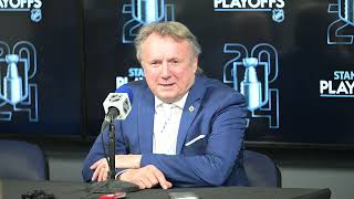 Winnipeg Jets postgame media vs Colorado  Coach Rick Bowness [upl. by Susanna]