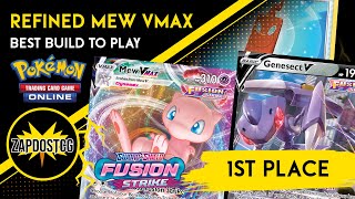 1st Place Mew VMAX Deck DOMINATES The Format Best Way To Play Mew Pokemon TCG [upl. by Oscar]