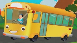 The Wheels On The Bus  English Nursery Rhymes For Kids amp Childrens  Baby Songs [upl. by Neelrahc60]