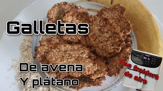 Galletas de avena y plátano [upl. by Iluj]