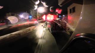 GoPro Series  Truck 1 Tiller Responding [upl. by Eillat]