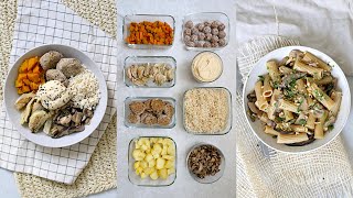 MEAL PREP AUTUNNALE  Come organizzo i pasti della settimana [upl. by Anelrahc]