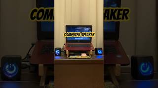 Popcorn Computer Speaker with RGB Lighting SpaceSaver gamingspeaker laptop minispeaker review [upl. by Eolanda447]