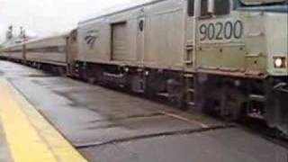 Amtrak 352  Battle Creek Blood and Gutts Oh my [upl. by Fiertz989]