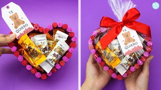 Idea para San Valentín 💖  San Valentín regalos fáciles y económicos Partypop DIY🎉 [upl. by Winikka]