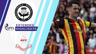 Partick Thistle vs Airdrieonians Extended Highlights  SPFL  CBS Sports Golazo  Europe [upl. by German]