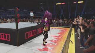 WWE 2K24 WCW Cruiserweight Classic Rey Mysterio JR vs Psicosis [upl. by Terrel]