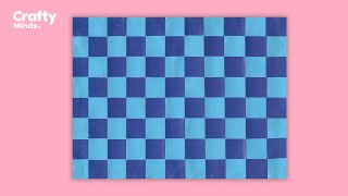 This Simple Paper Weaving Craft is So Simple Youll Never Believe It  Crafty minds [upl. by Remoh]