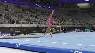 Jaysha McClendon  Floor Exercise  2024 Xfinity US Championships  Women Session 1 Day 2 [upl. by Ahseile859]