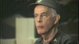 Rare footage of Col Potter Harry Morgan Part 1 MASH Final shoot news conference [upl. by Nosemaj]