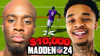 Kai Cenat vs FlightReacts 10000 Madden Wager [upl. by Tracee997]