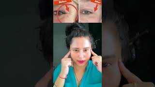 📛🤯Yoga for reduce eye wrinkles puffy eyesdarcirclewrinkles free eyes antiaging yoga tryitshorts [upl. by Sellihca]