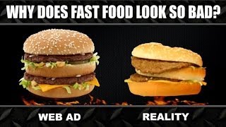 Fast Food ADS vs REALITY Experiment [upl. by Rolfston]