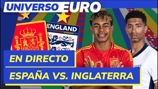 ESPAÑA  INGLATERRA EN VIVO ¡FINAL DE LA EUROCOPA 2024 en directo [upl. by Panthea]