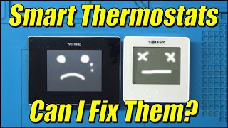 Faulty Smart Thermostats x 2  Can I Fix Them [upl. by Zacharias275]